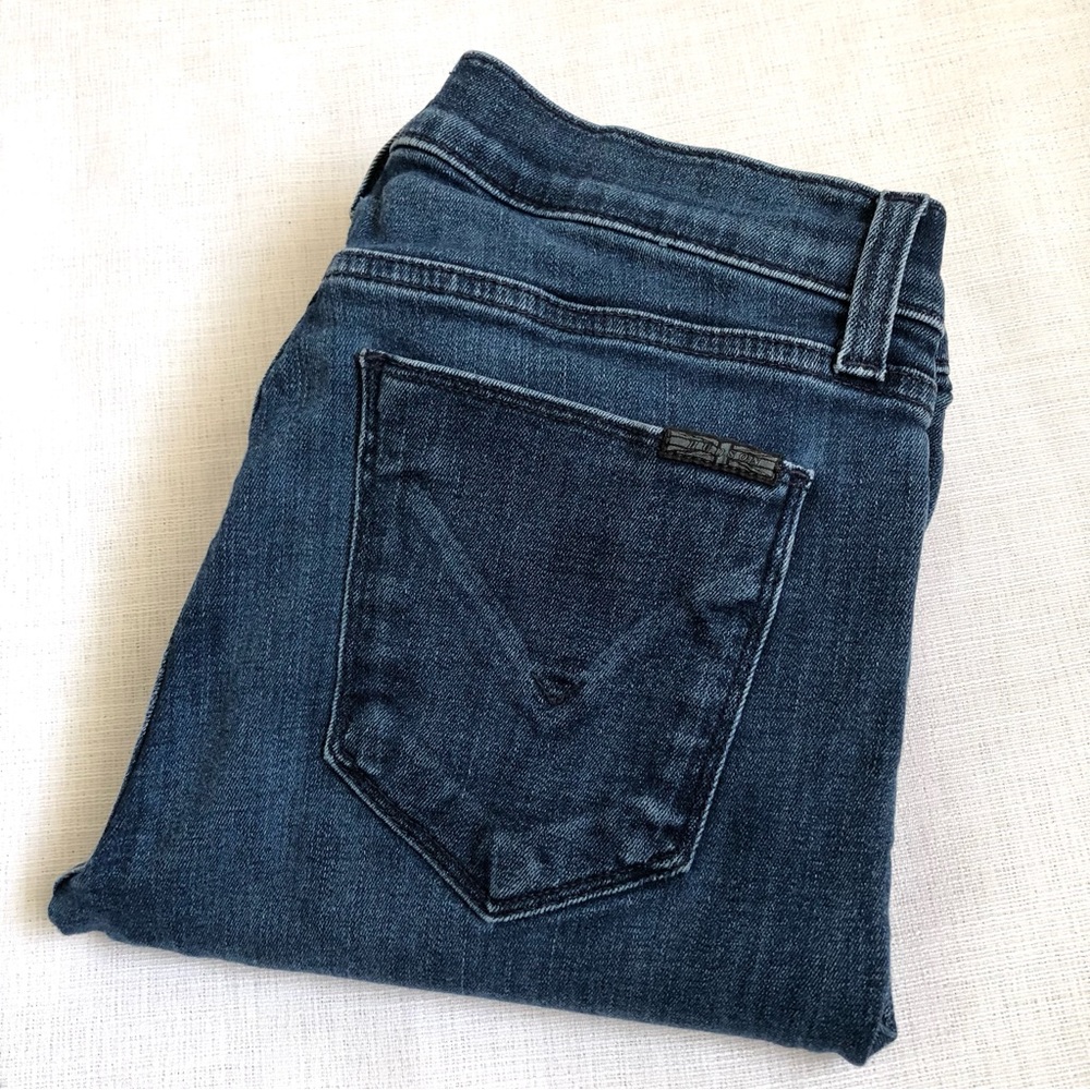 Hudson Dark Wash Skinny Denim Jeans Size 27 - Picture 5 of 14